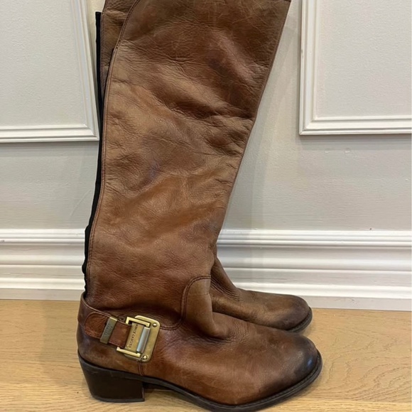 Vince Camuto Brown Knee High Boots - Picture 1 of 4